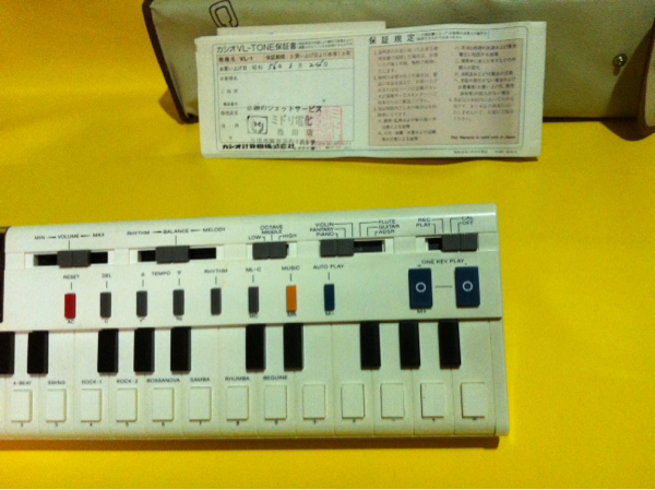 希少 カシオ ワンキーボード（VL-TONE） 日本製 カシオ VL-1 VL-TONE