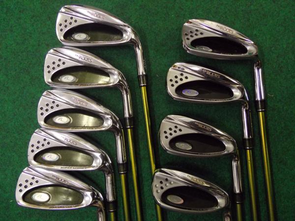 ルーツゴルフ！ROOTS　4～S　9本　カーボンS