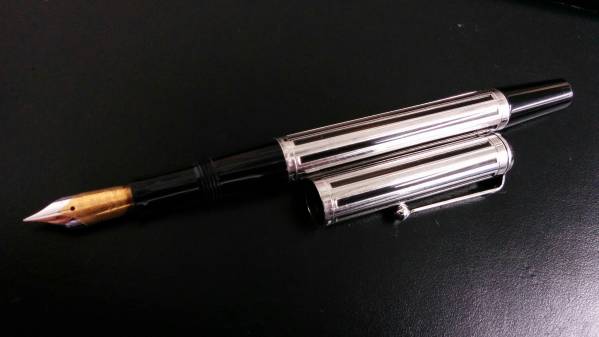 WATERMAN/ウォーターマン　ARGENT MASSIF　万年筆　ペン先18K