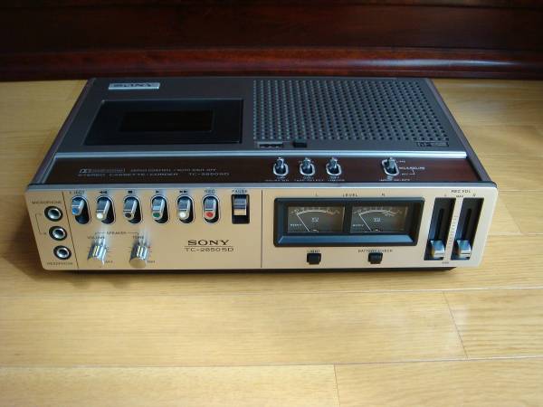 SONY カセットデンスケ TC-2850SD ベルト交換 中古動作品