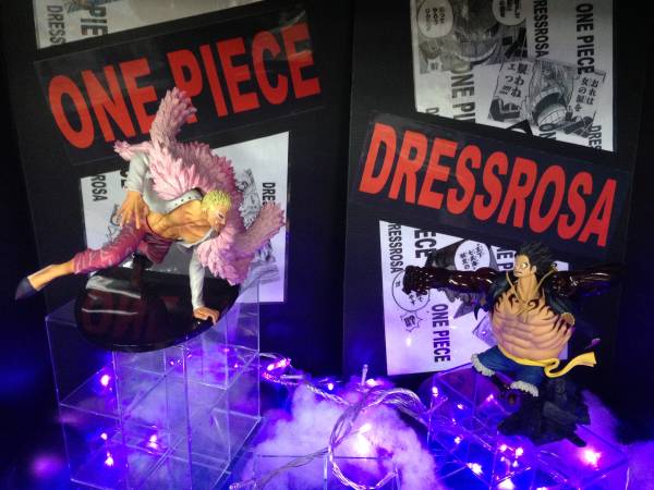 ワンピース SCultures BIG ギア4 ルフィ＆.ドフラミンゴセット