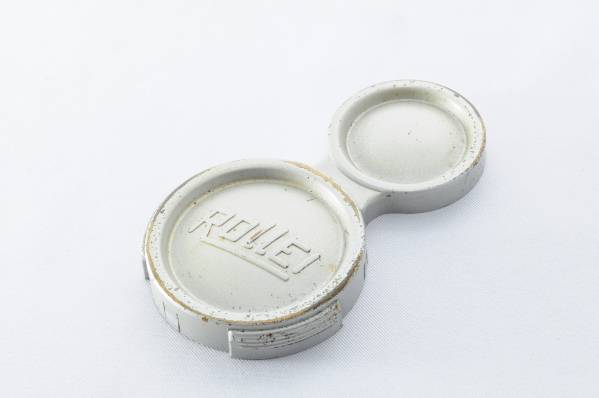 Rollei Flex ローライフレックス 2眼レフ レンズキャップ 金属製
