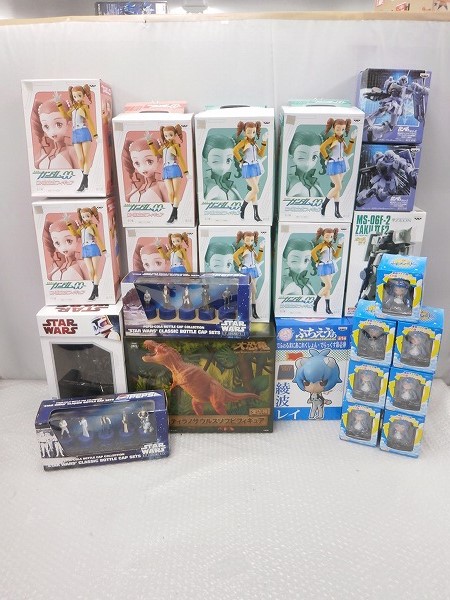 処分 ガンダムoo，エヴァ綾波レイ，イカ娘，STAR WARS等 [梱0.4]