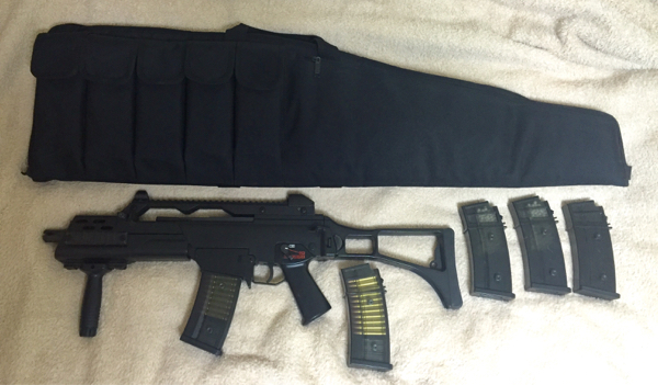 HK G36C 東京マルイ☆動作未確認ジャンク扱い☆ライフルケース付 電動