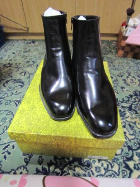 紳士新品在庫品、ハーフブーツ