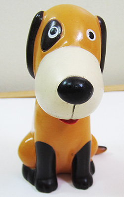 バロン ペリーヌ物語 東海銀行 貯金箱 ソフビ 当時物