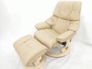 美品 EKORNES エコーネス ストレスレスチェア レノ 楽直K1851126