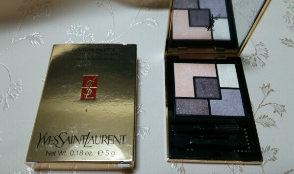 試しのみ⑤★YSLクチュールクルールパレット★#4 人気ブラウン★
