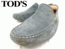 伊製■トッズ レザードライビングシューズ/スリッポン 8 1/2