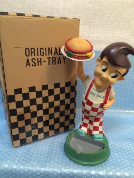 レア ビッグボーイ パロディ商品 灰皿 置物 元箱付 BIG DICK