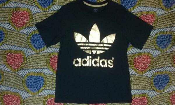 値下★adidas★アディダス★Tシャツ★BIGロゴ★L★美品