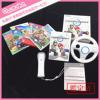 ニンテンドー Wii ハンドル付マリオカート 他 ゲームソフト 多数