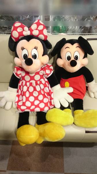 ミッキー ぬいぐるみ 特大 新品未使用 ミッキーマウス ぬいぐるみ 特大