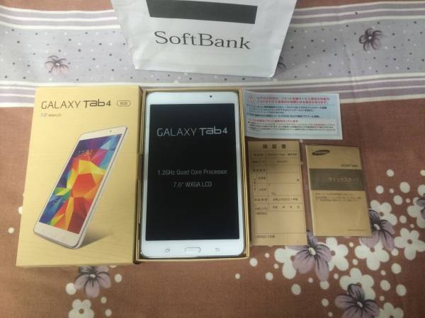 ②未使用GALAXY タブレット Tab 4 8GB 【公式通販】