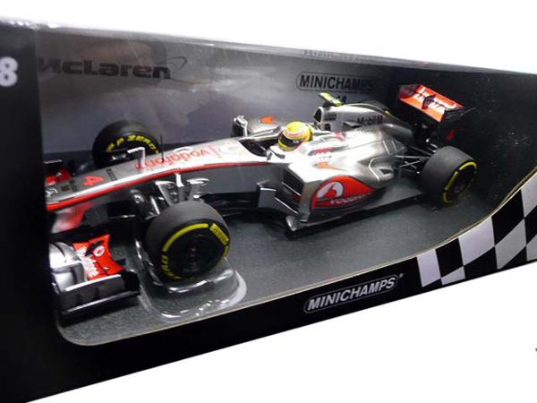 【TORAYA】［AUC］1/18 PMA マクラーレン MP4-27 #4 ハミルトン