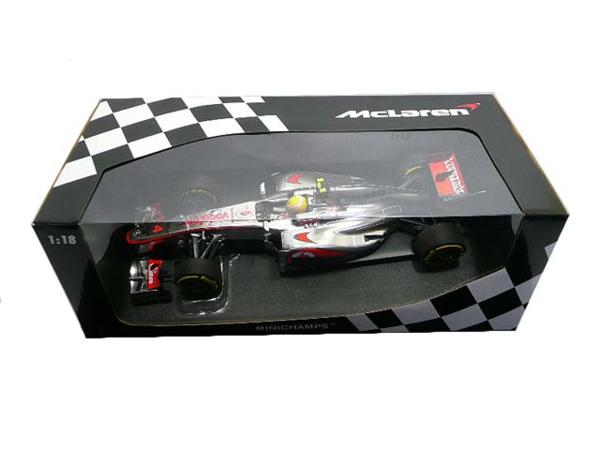 【TORAYA】［AUC］1/18 PMA マクラーレン MP4-27 #4 ハミルトン