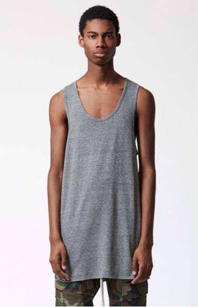 FOG by FEAR OF GOD [BASIC TANK TOP]　グレー タンクトップ　L