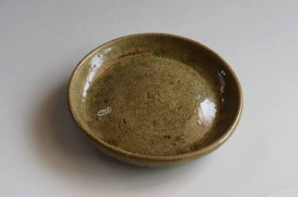○ 古唐津 平杯 桃山～江戸初期 希少 唐津 小皿 唐津古窯 発掘 』○