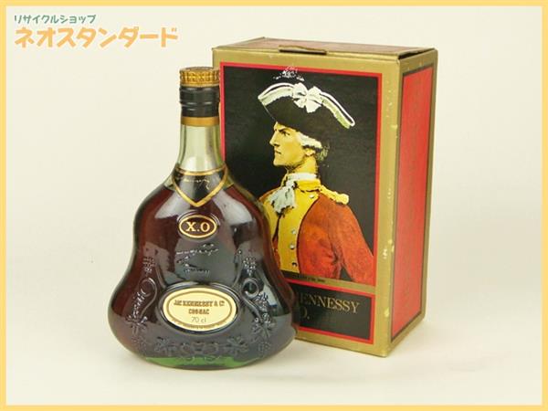 金キャップ グリーンボトル ヘネシー XO 700ml ブランデー ヘネシーXO