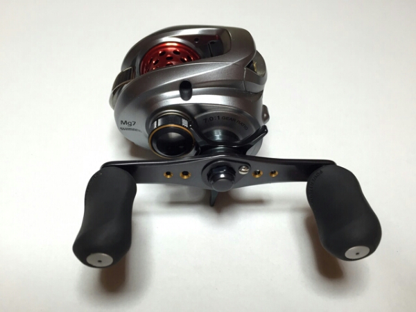 美品 シマノ 09 アルデバラン mg7 右 ktfスプールシマノ 美シマノ09