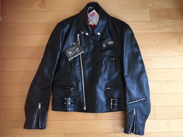 ルイスレザー ライトニング391 黒 38サイズ