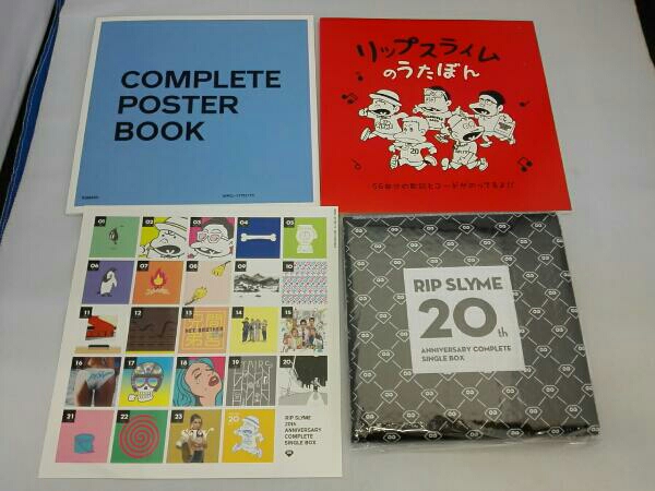 CD/RIP SLYME 20th ANNIVERSARY COMPLETE SINGLE BOX TOKYO 【公式通販】