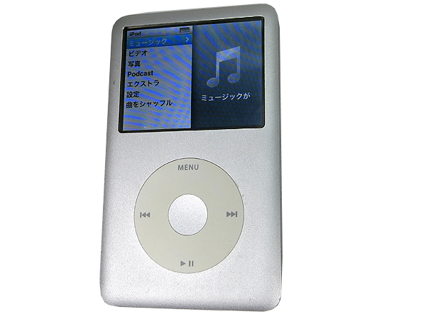1円～☆KJB☆iPod クラシック A1238 シルバー 80GB iPod classic Apple