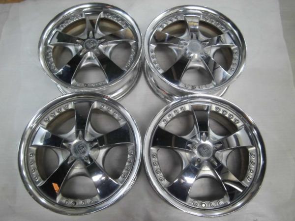 WORK LS105 17インチ 4H 6.5J PCD100 メッキホイール 2026年最新Yahoo 