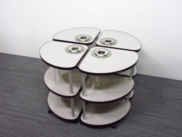 マツオカ 麻雀サイドテーブル 4個セット 聖さま専用4個セット 麻雀