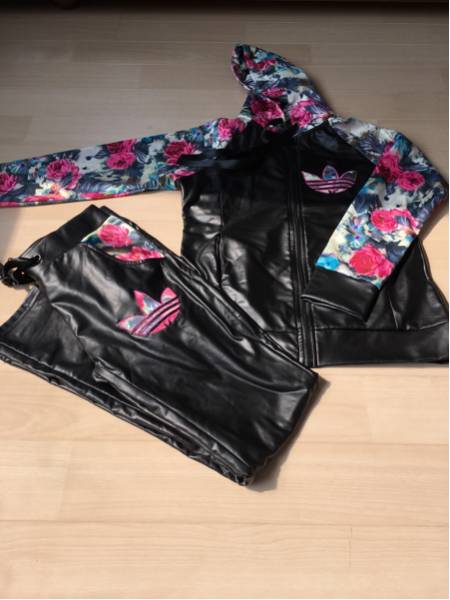 アディダスレザー風セットアップ