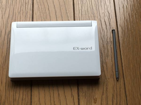 美品◆電子辞書【カシオEX-WORD】 XD-D3800（白）中学生向け