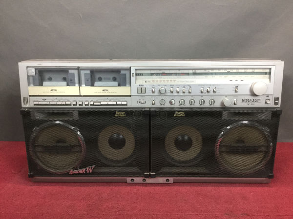 SHARP GF-909 ラジカセ◇現状品 GF-909 SHARP シャープ ステレオ
