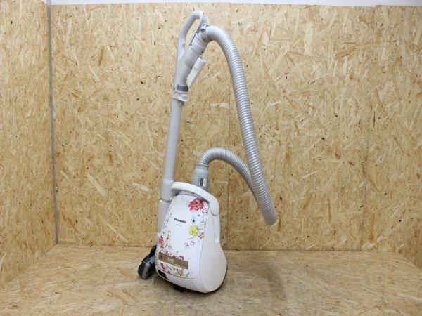 パナソニック MC-PC34AG-W 紙パック式 掃除機 清掃　動作確認済81 Panasonic MC-PC34AG 紙パック式クリーナー 花柄 中古 パナソニック MC
