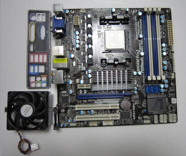 ASRock 890GM Pro3 R2.0　＆　おまけCPU　動作確認済み