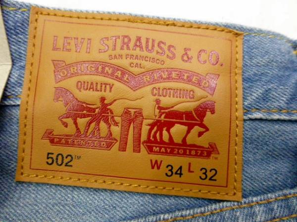 定価1.2万★新品 リーバイス 502 デニムパンツ ジーンズ W34