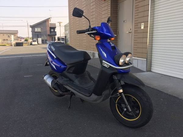 2stパワー Bw's100 グリップヒータ付 浜松市より 最高速は123km⁄h