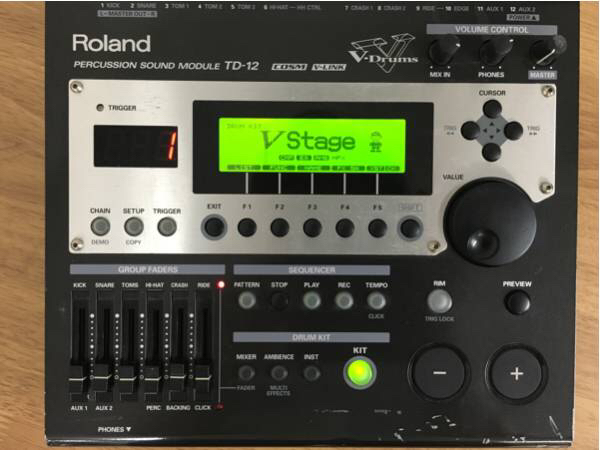 Roland TD-12 音源モジュール格安！