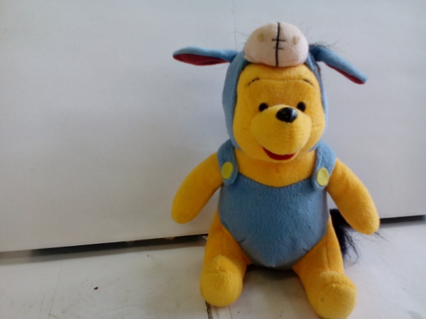 P11００♪Disneyくまのプーさんイーヨーコスぬいぐるみ_1