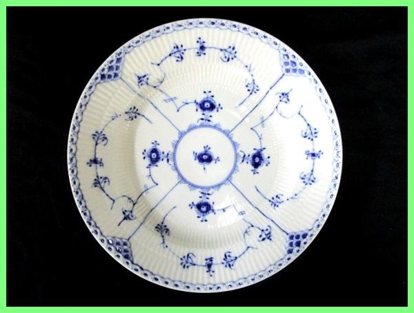 14050★未使用 ロイヤルコペンハーゲン ハーフレース 大皿 25cm