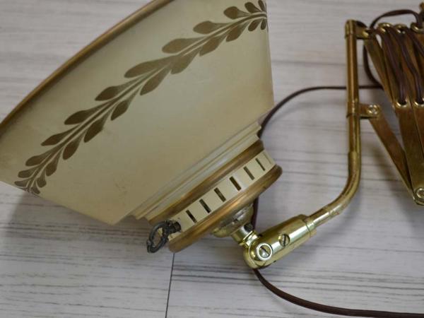 ビンテージ ｜ glow ANTIQUES シザーアームランプ インダストリアルの 