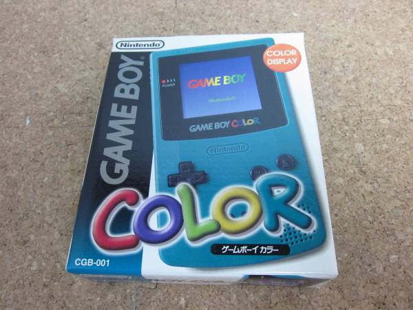 ゲームボーイカラー本体 66/ゲームボーイカラー 本体 新品同様 ブルー