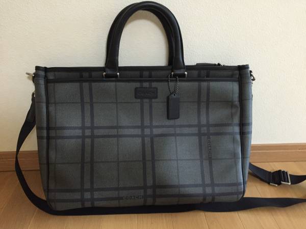 ★新品★COACH コーチ バッグ メンズ ブリーフケース