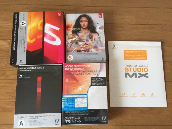 【ライセンス譲渡】Mac版 Adobe Design Premium CS3～CS6 通常版