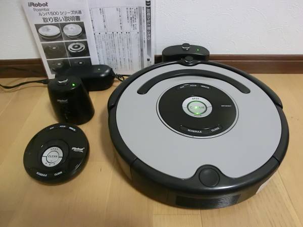 美品ルンバ 577メンテ動確済みリモナビー+お部屋ナビ １１年製