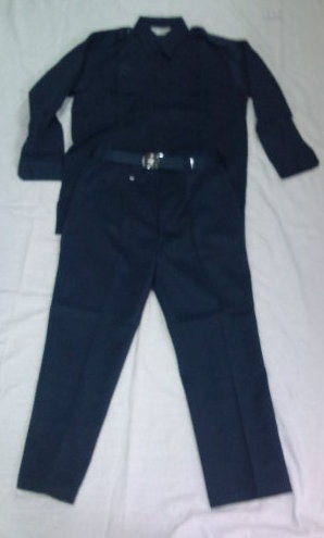 ふるさとを守る消防団制服上下新品ALLサイズ桜マークベルト付き