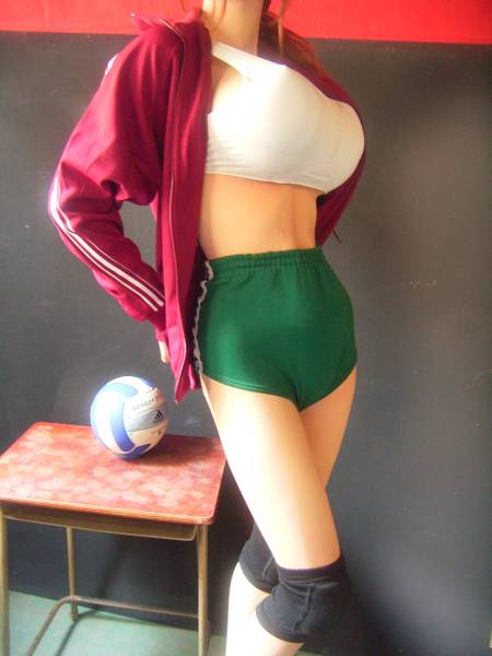 F22 ギャレックス　メガサイズ！バレーボールブルマー4L緑中古