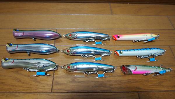 SALTIGA DORADO POPER他 ルアー 9個セット(未使用品)