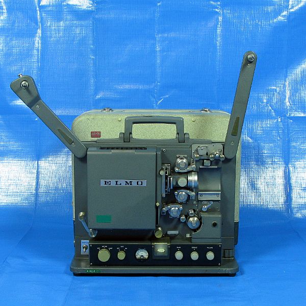 ELMO ST-800 8mm映写機 ケース付 リール・スプライサー エルモ ELMO