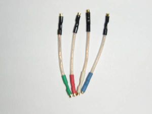 自作リード線 Ｒｅｄ Ｒｏｓｅ Ｍｕｓｉｃ ３３６Ｊ使用品 ９
