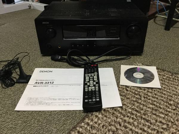 DENON AVR-3312 AVアンプ DENONAVR-3312です 【公式通販】